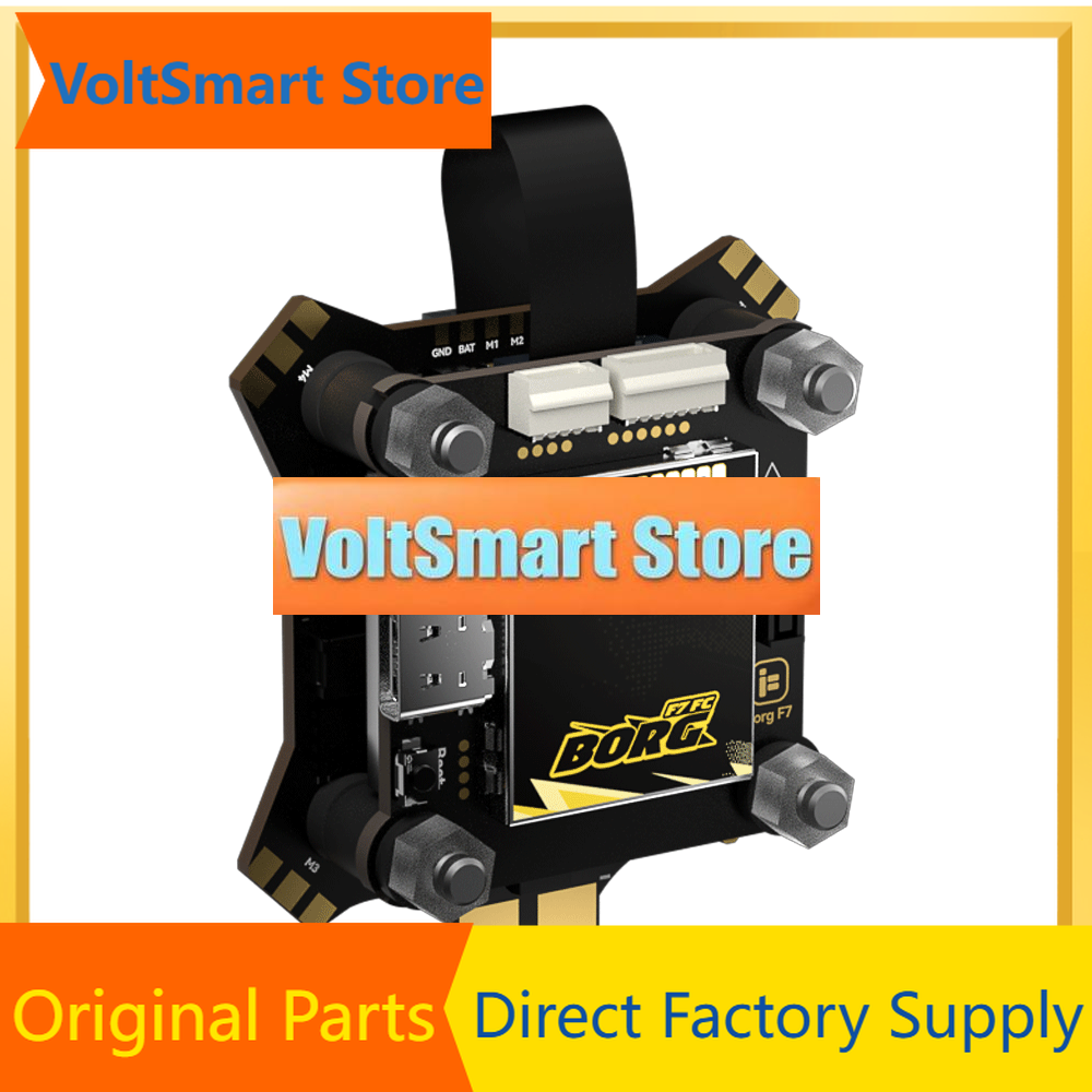 Fpv Flight Controller F7 Stack 60A - Controlador de Vuelo VoltSIFlight Borg F7