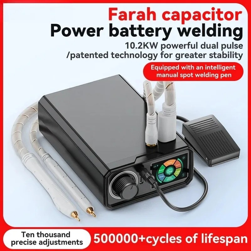 Spot Welder 18650 Battery Pack - Soldadora de puntos portátil con batería