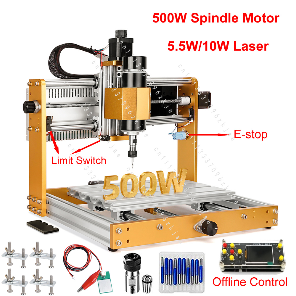 Mini Laser Engraver Cnc Router - Mini Router CNC de Aluminio Offline