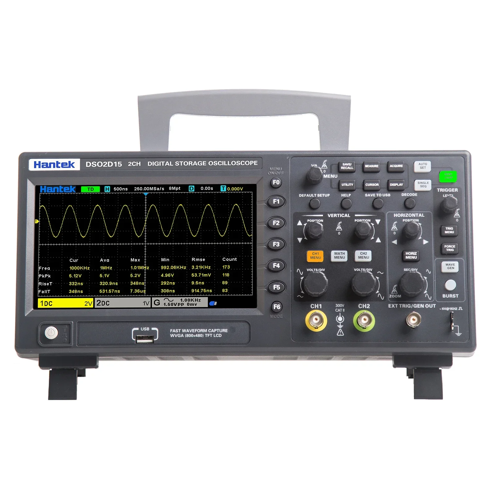 Osciloscopio de Almacenamiento - Digital Storage Oscilloscope 100Mhz reseña y precio