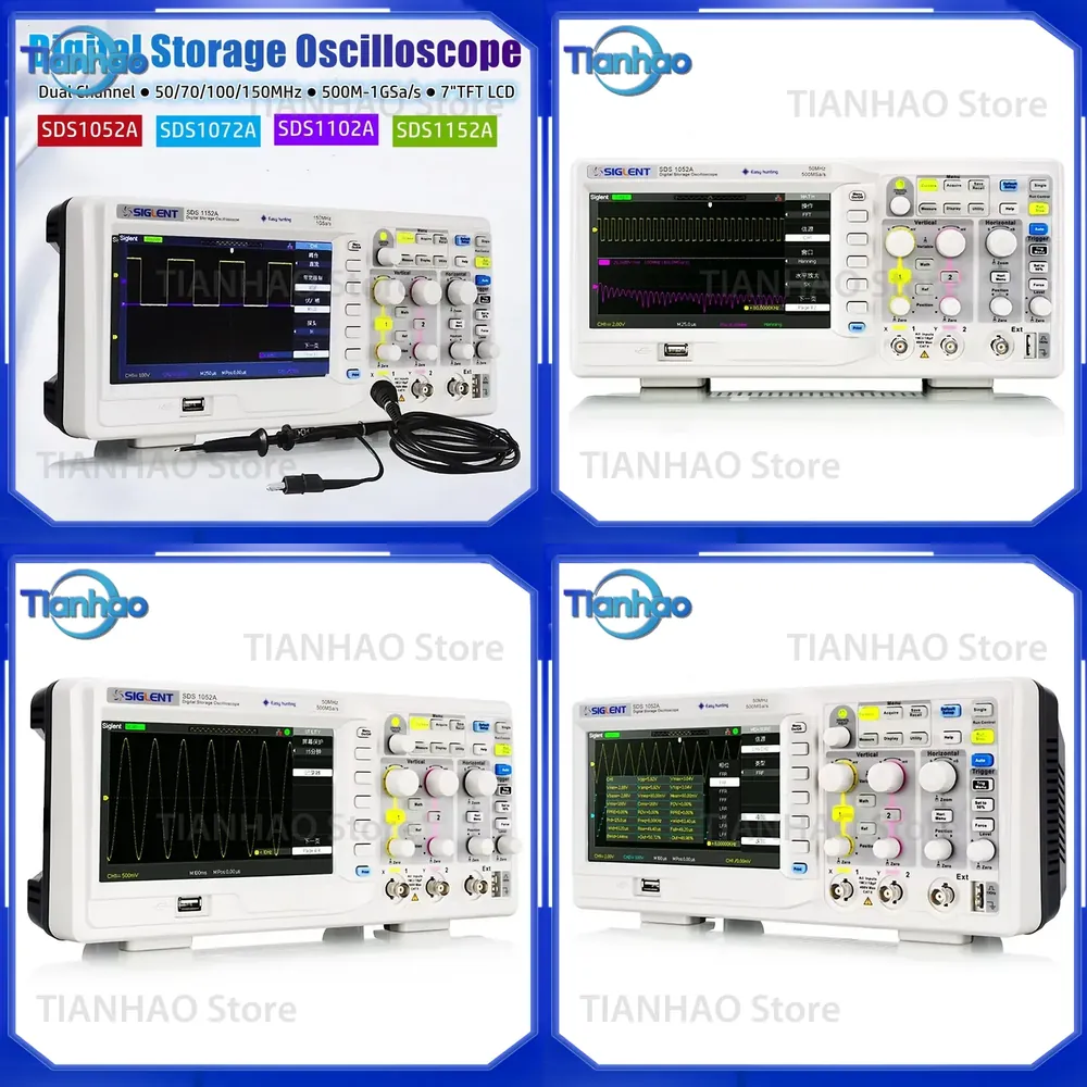 Osciloscopio Digital de Almace - Digital Storage Oscilloscope 100Mhz reseña y precio
